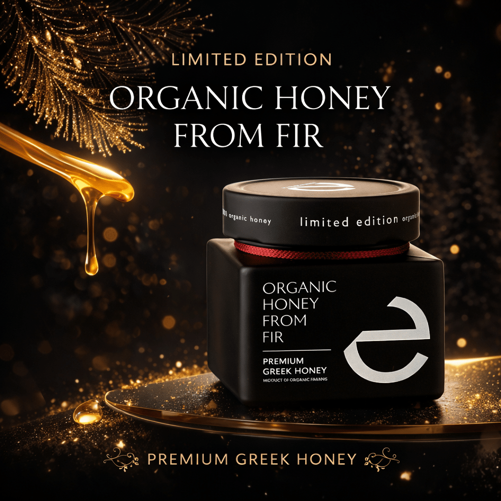 0B1323E9-F2E0-4867-8279-97A2C413DB06 Premium Organic Honey from Fir - 10.5oz (298g) عسل يوناني عضوي فاخر من أشجار السرو - Image 1