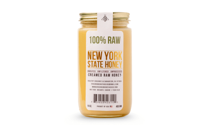 NY – Creamed Honey – 16oz (453g) - Image 1