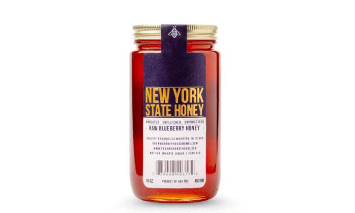 NY – Blueberry Honey – 16oz (453g) - Image 1