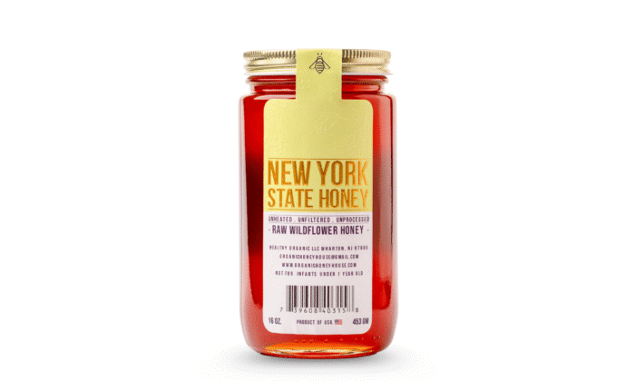 NY – Wild Flower Honey – 16oz (453g) - Image 1