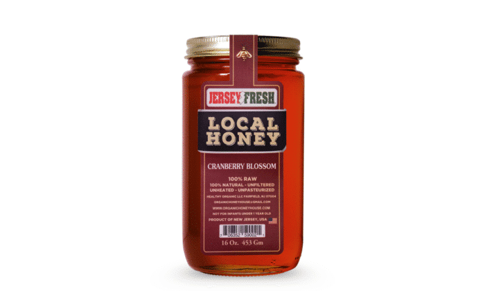 JF – Cranberry Blossom Honey – 16oz (453g) - Image 1