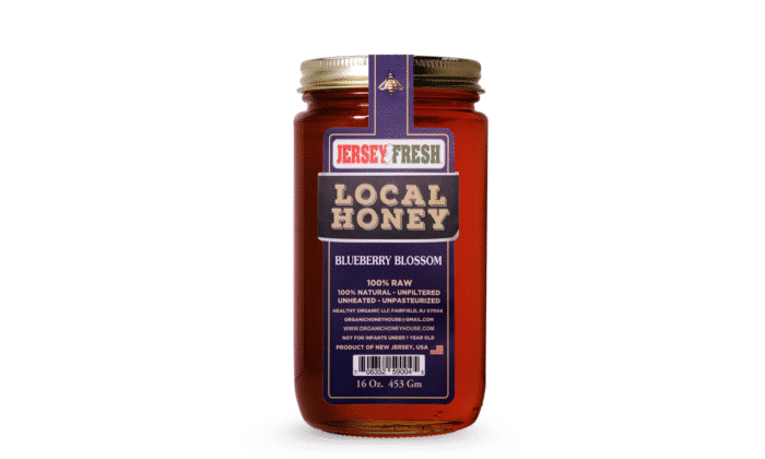 JF – Blueberry Blossom Honey – 16oz (453g) - Image 1