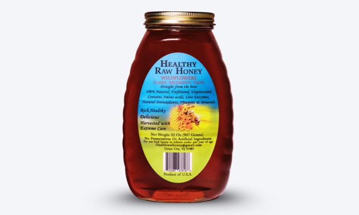 Healthy Raw Honey - 32oz (907g) - Image 1