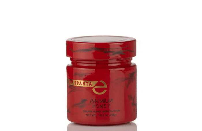 Orange Honey with Saffron - 10.5oz (298g) - Image 1