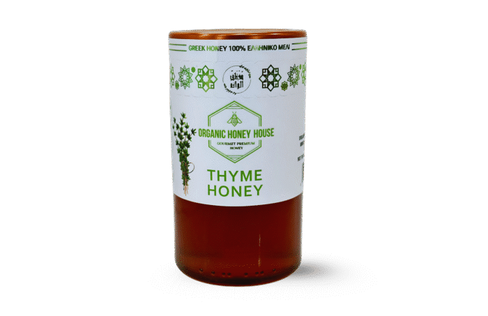 Thyme Greek Honey – 14.11oz (400g) - Image 1