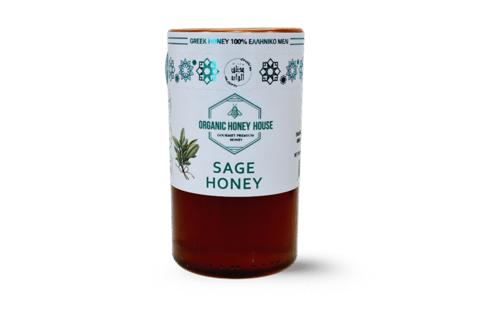 Sage Greek Honey – 14.11oz (400g) - Image 1